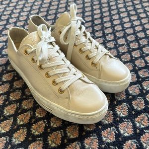 Beautiful Paul Green 4704 sneakers UK 8 US 10 Light Beige